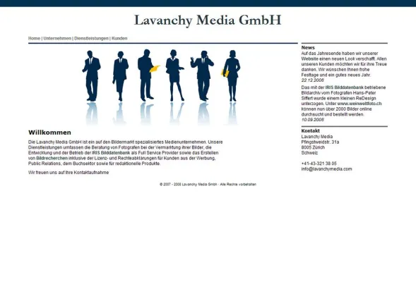 Bild: Neue Internetseite
