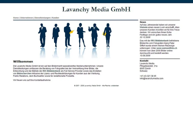 Bild: Neue Internetseite