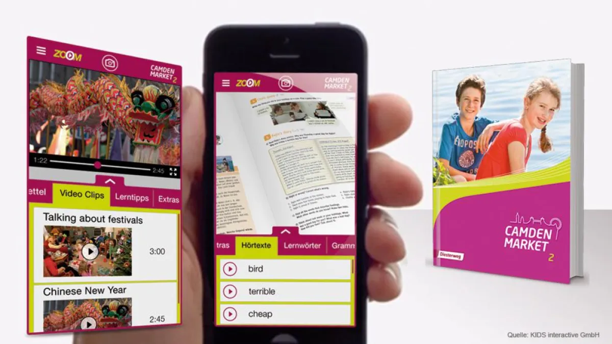 Die erste Schulbuch-App mit Augmented Reality-Funktionen