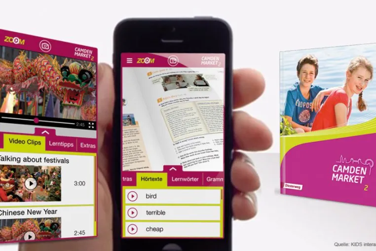 Bild: KIDS interactive entwickelt erste Schulbuch-Apps mit Augmented-Reality