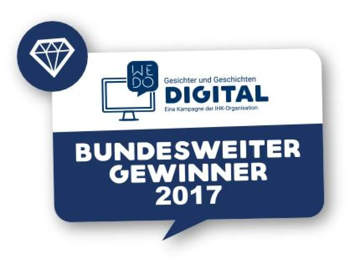 DIHK /  IHK Digital Award Gewinner 2017 in Berlin