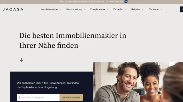 Jacasa GmbH | Die führende Immobilienplattform Bild: Jacasa GmbH | Die führende Immobilienplattform