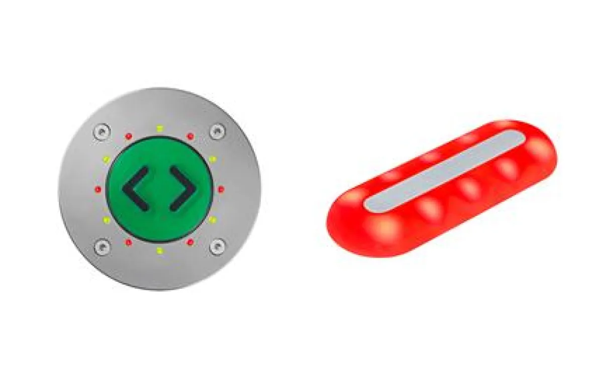 Türöffnungstaster Combikey und Signalleuchte SLE160 der TSL-ESCHA GmbH