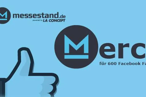messestand.de Facebook Aktion – Online und Offline miteinander verbinden Bild: messestand.de Facebook Aktion – Online und Offline miteinander verbinden