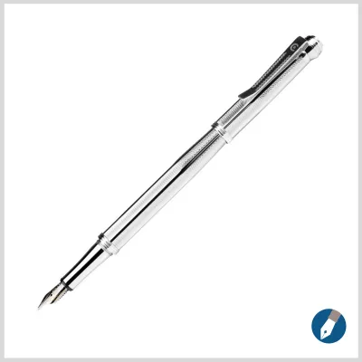 Pures Silber als Füller: der Linea Arte nun bei MiaSkribo in Köln erhältlich Bild: Pures Silber als Füller: der Linea Arte nun bei MiaSkribo in Köln erhältlich