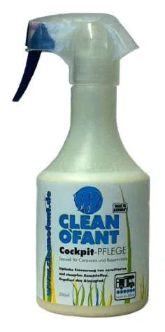 CLEANOFANT Cockpit-PFLEGE für Wohnwagen und Wohnmobil Bild: CLEANOFANT Cockpit-PFLEGE für Wohnwagen und Wohnmobil