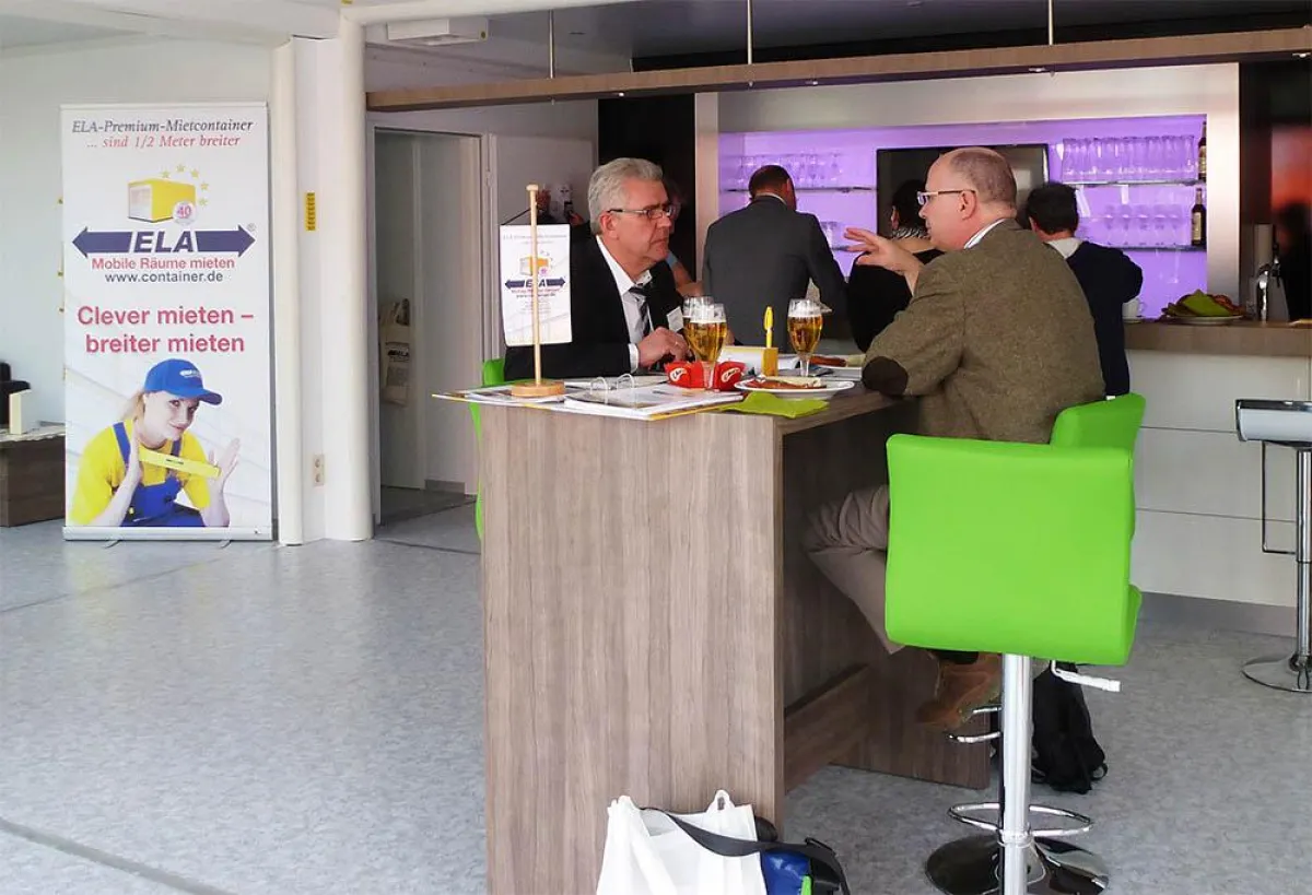 ELA präsentiert die Möglichkeiten mobiler Räume in diesem Jahr erstmals auf der Messe in Bern