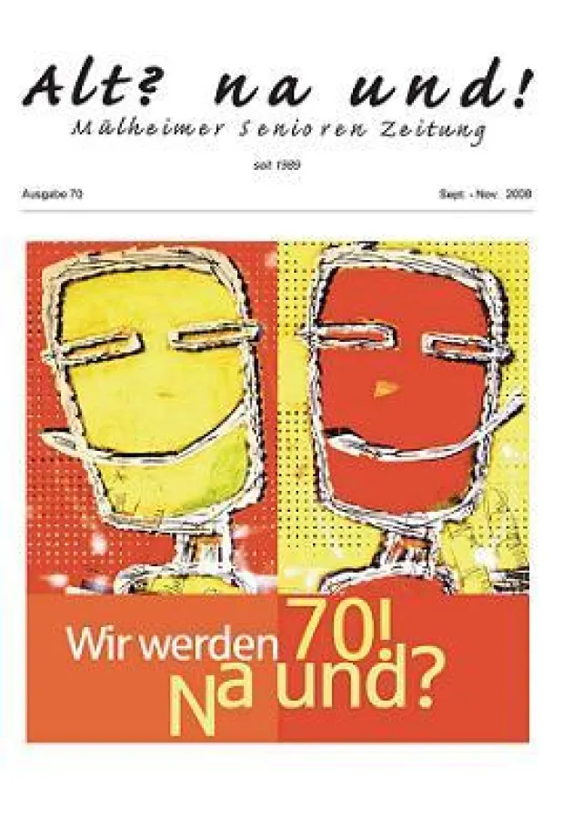Seniorenzeitung Alt? na und! - Titelbild Ausgabe Nr. 70