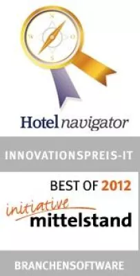 Bild: HOTELNAVIGATOR ist „BEST OF 2012“ beim Innovationspreis IT der Initiative Mittelstand