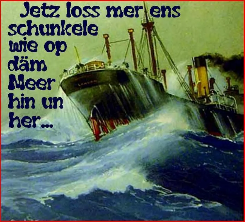 Jetzt lass uns mal schunkeln so wie auf dem Meer ( SCHUNKELSONG, SCHUNKELLIED, SCHUNKELHIT )