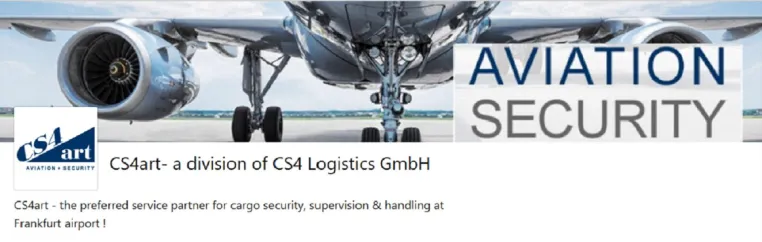 Bild: CS4 Logistics GmbH: Hilfsgüter-Shipments / Aviation Security Services in FRA Airport nicht nur über Ostern