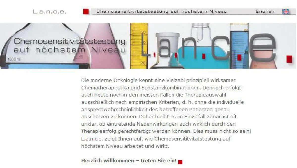 L.a.n.c.e. Chemosensitivitätstestung www.lance.de