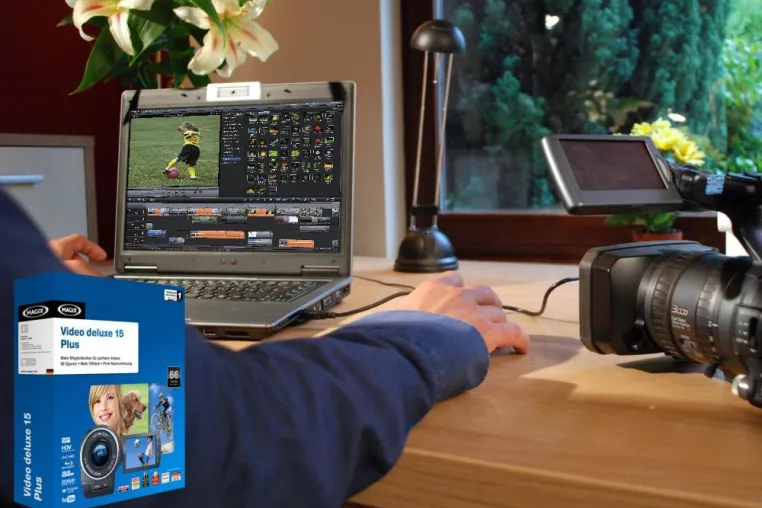 Bild: Videoschnitt mit MAGIX – dem Film eine weitere Perspektive geben