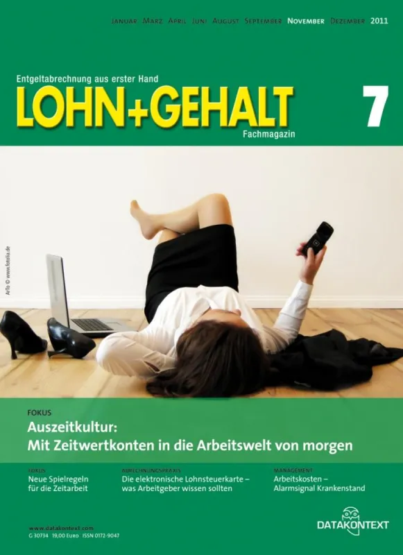 LOHN+GEHALT 7/2011