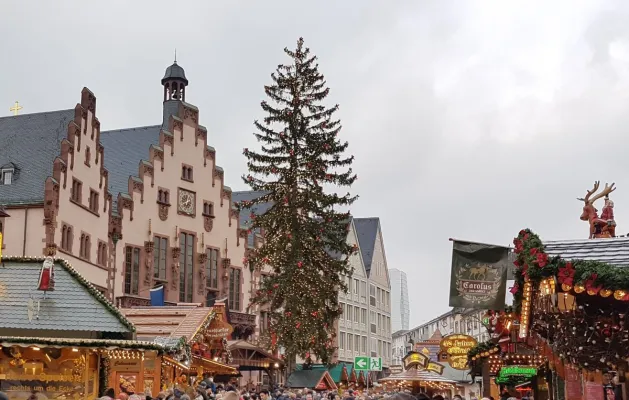 Bild: Frankfurter Weihnachtsmarkt auch 2021 mit altbewährten Verkaufsständen
