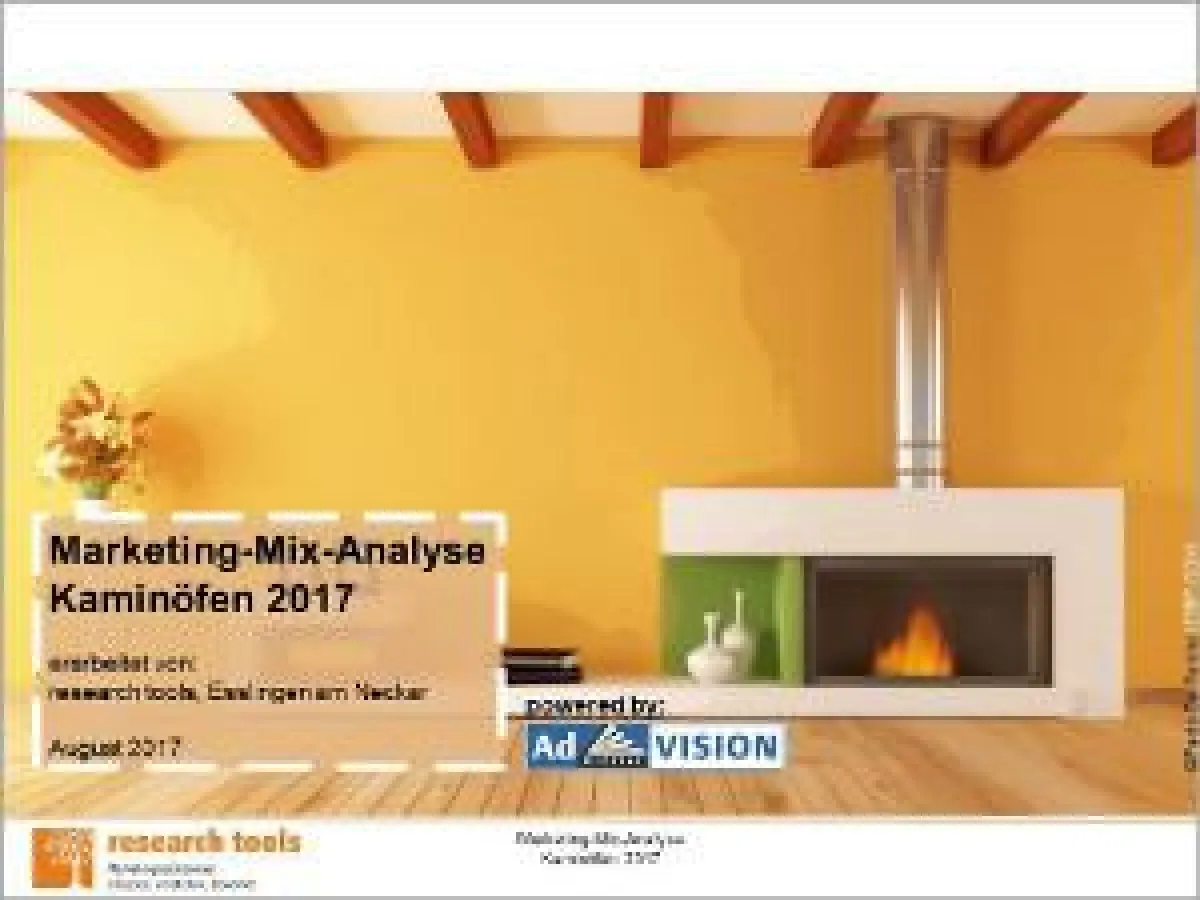 Marketing-Mix-Analyse Kaminöfen 2017