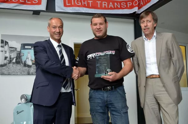 Bild: Casa Moto "Bester Dreiradhändler Deutschlands 2013"