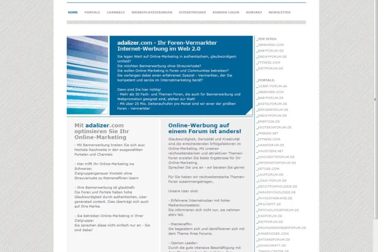 Bild: Neue Werbeform: Layer auf Online-Communities