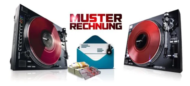 Bild: DJ Rechnung Vorlage als Muster