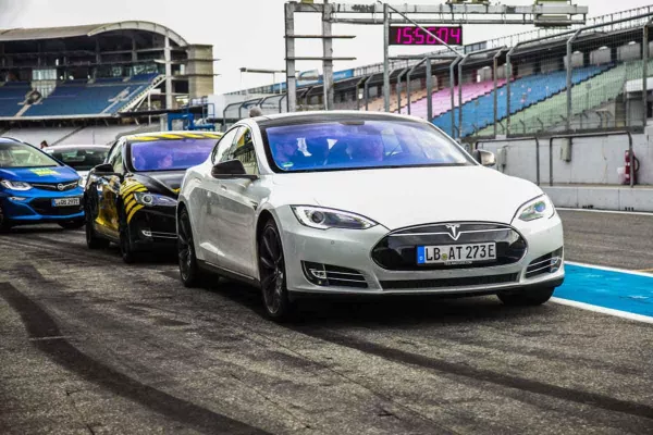 Bild: Schauspieler Hannes Jaenicke beim e4 TESTIVAL auf dem Hockenheimring