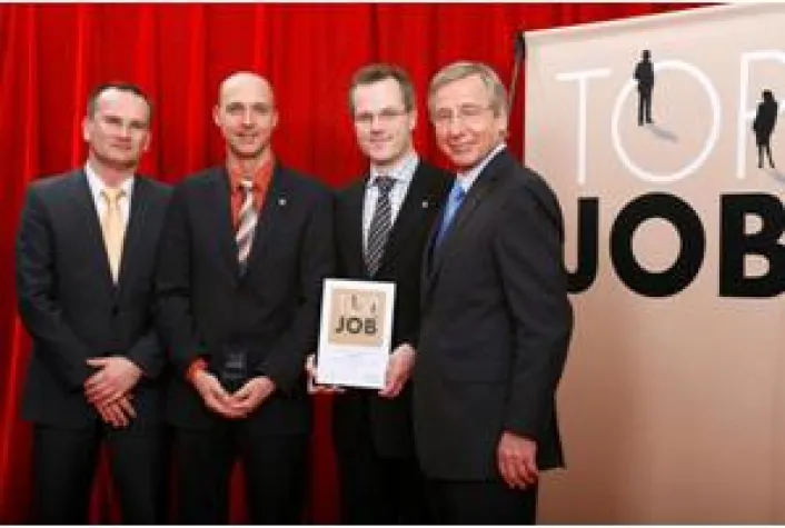 Bild: TOP JOB-Arbeitgeber 2010 - ARITHNEA erreicht den 3. Platz