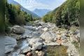 Fluss Lys im Aostatal
