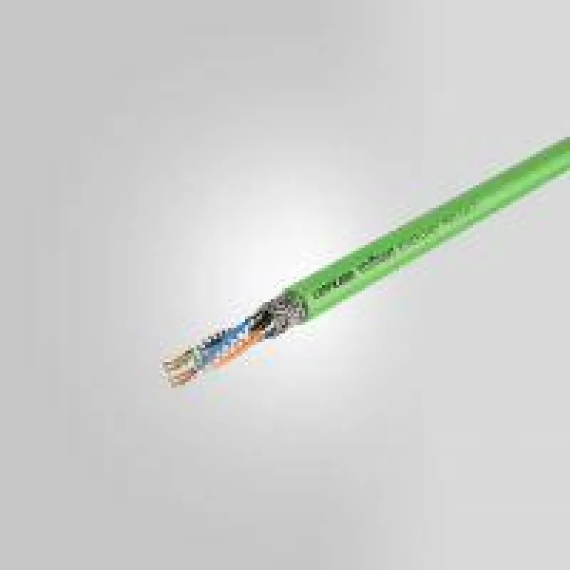 Die ETHERLINE TRAY Cat.7 PLTC ist eine robuste, ölbeständige Industrial-Ethernet-Leitung