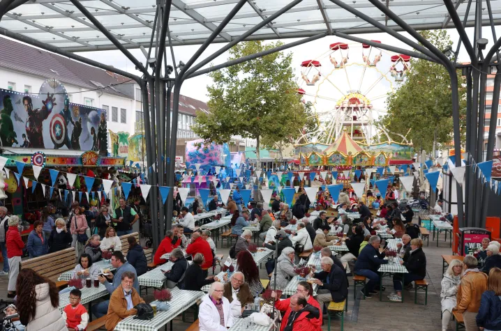 Bild: Oktoberfest in der Wolfsburger Innenstadt