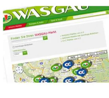 Bild: Website-Relaunch der WASGAU AG