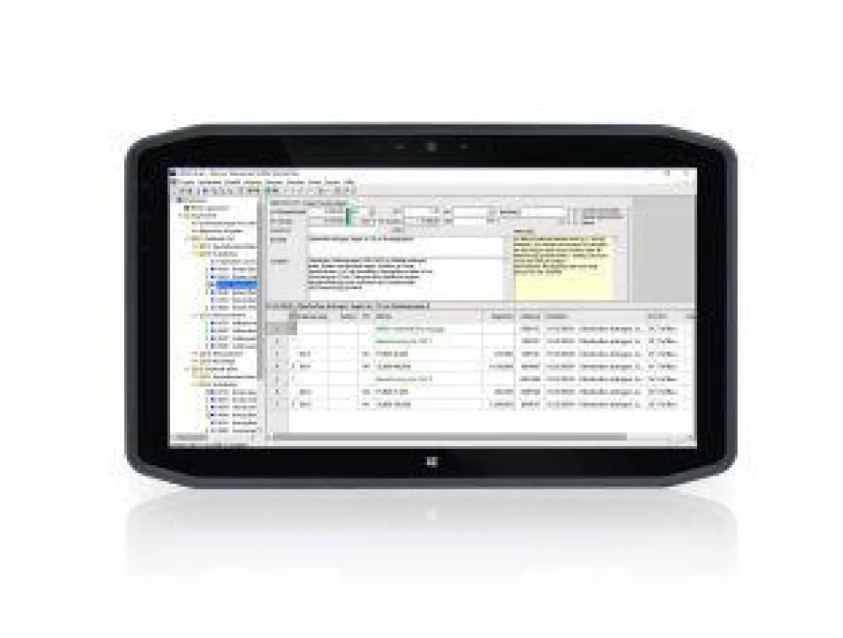 MWM-Libero auf dem robusten Tablet für draußen Motion R12