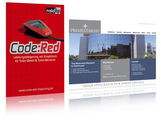 Bild: Webdesign und Grafikdesign aus dem Ruhrgebiet