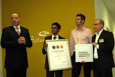 Sitewards ist "Besonderer Ort der Ideen 2008" Bild: Sitewards ist "Besonderer Ort der Ideen 2008"