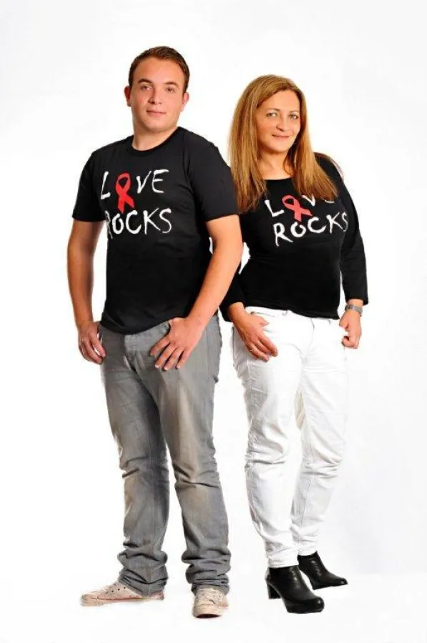 LOVE ROCKS Initiatoren Hermina und Valerio Deiana