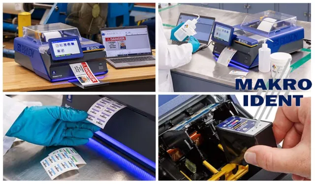 Bild: Innovativer BradyJet J7300: Farbetikettendruck für Industrie und Labor