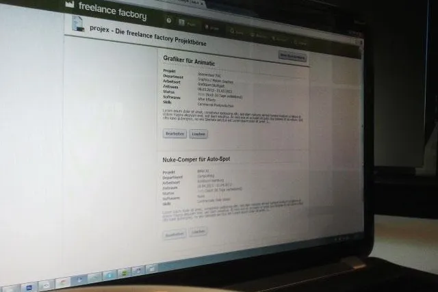 freelance factory startet Projektbörse Bild: freelance factory startet Projektbörse
