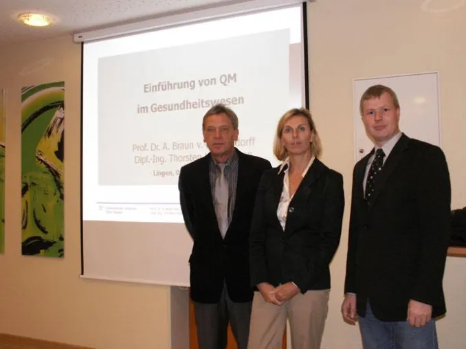 „Patientenzufriedenheit erhöhen“ - Informationsveranstaltung zum Thema Qualität im Gesundheitswesens Bild: „Patientenzufriedenheit erhöhen“ - Informationsveranstaltung zum Thema Qualität im Gesundheitswesens