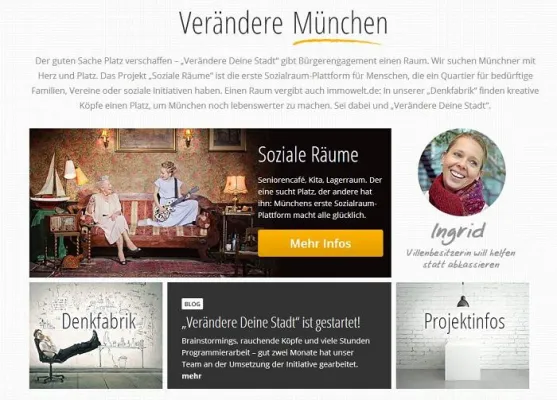 Bild: „Verändere Deine Stadt“: erste Sozialraum-Plattform