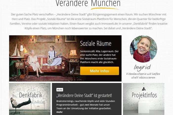Bild: „Verändere Deine Stadt“: erste Sozialraum-Plattform
