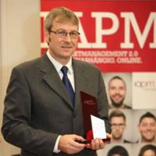 Harald Kiendler von Siemens ist Projektmanager des Jahres Bild: Harald Kiendler von Siemens ist Projektmanager des Jahres