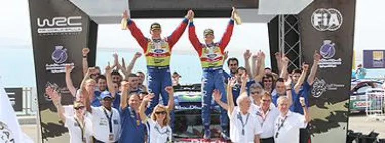 WRC Rally - Hirvonen baut die Führung mit einem Sieg in Jordanien aus Bild: WRC Rally - Hirvonen baut die Führung mit einem Sieg in Jordanien aus