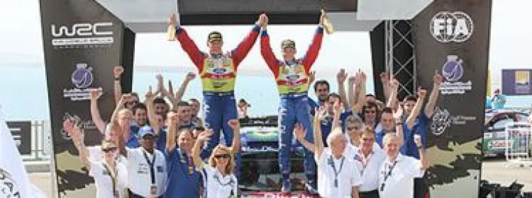 Bild: WRC Rally - Hirvonen baut die Führung mit einem Sieg in Jordanien aus