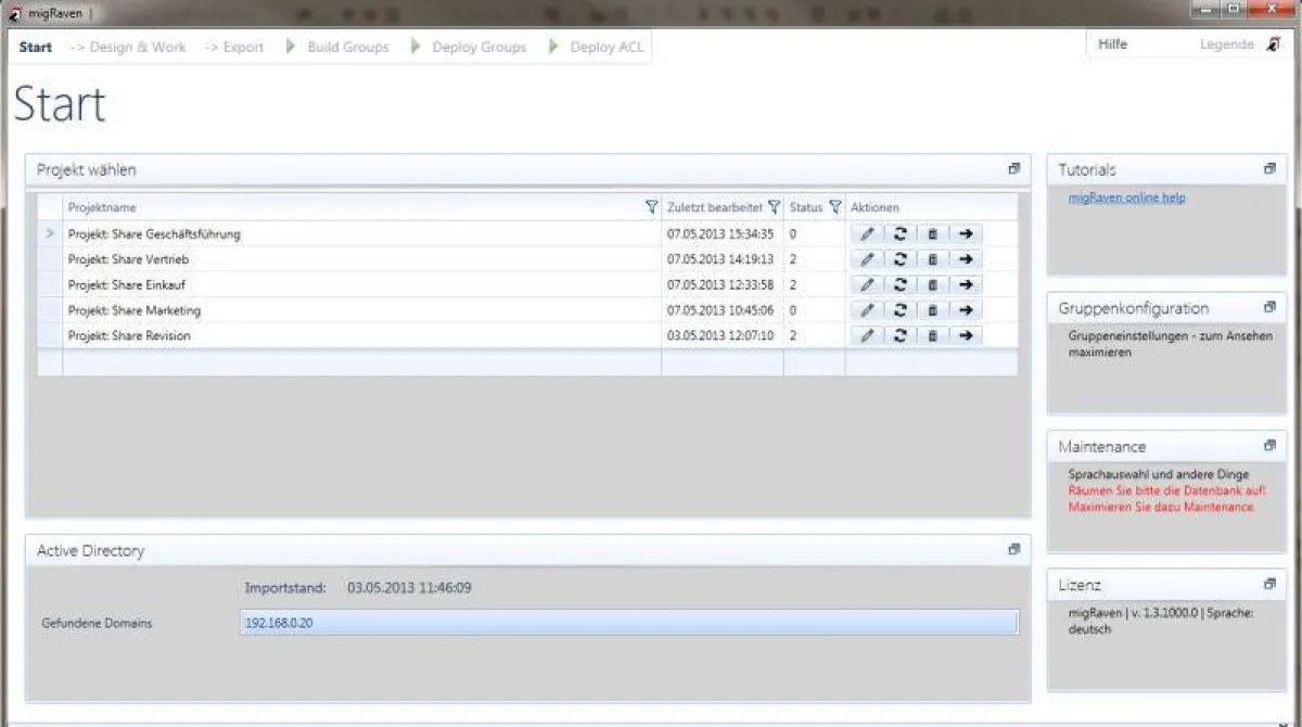 Das Tool für die optimale Migration und den Neuaufbau von NTFS-Berechtigungen.