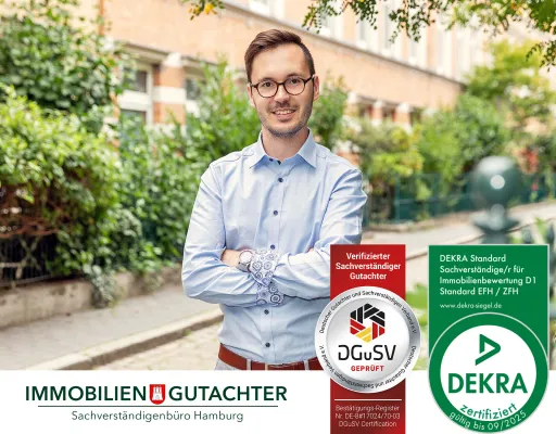 Bild: Immobiliengutachter aus Hamburg bietet Dienstleistung auch überregional an