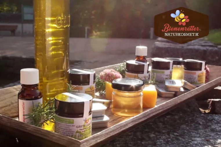 Bild: Mit bienenfreundlicher Naturkosmetik gegen das Bienensterben und für eine bessere Welt.