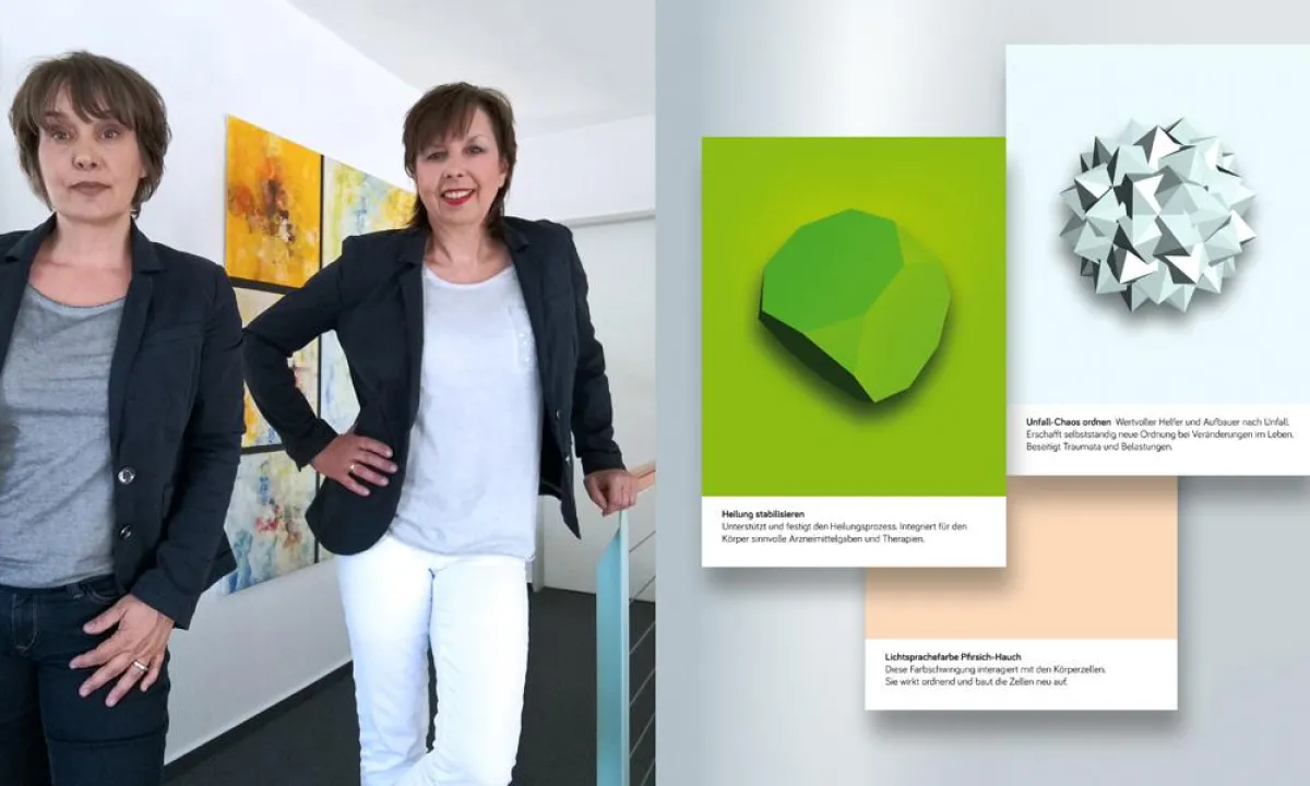 Christiane Wittig (re) Susanne Wittig (li) von Lightwork
