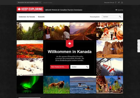 Bild: Aus drei wird eins: Neue CTC-Webseite bündelt Ideen und Reisetipps zu Kanada