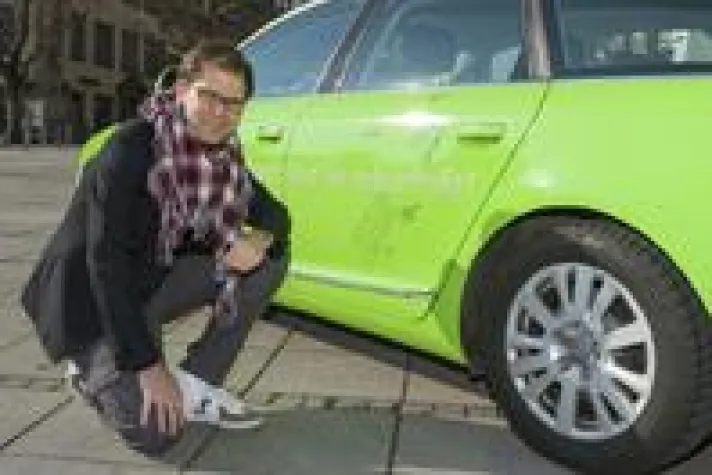 Bild: Mathias Haas: mobiler Tabubruch stellt Fragen nach Mobilität der Zukunft