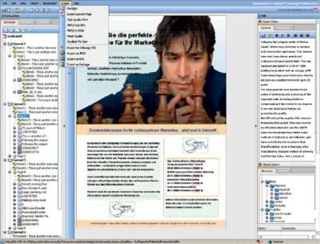 Database-Publishing über den InDesign Server Bild: Database-Publishing über den InDesign Server