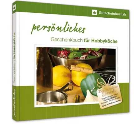 Bild: Für alle, die gerne den Kochlöffel schwingen: Persönliches Geschenkbuch für Hobbyköche
