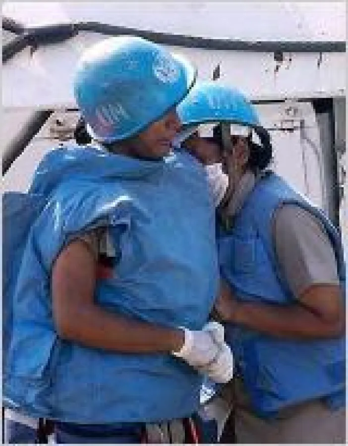 Konfrontation mit Leid, Tod und Gewalt: Mitarbeiter von Hilfsorganisationen im Krisengebiet (Bild: PAS-TEAM Ltd.)